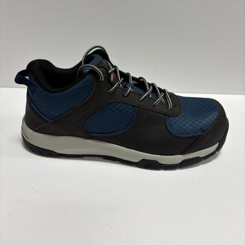 Avenger Men’s A7706 Edge Composite Toe Work Boots Blue, Size 10 M